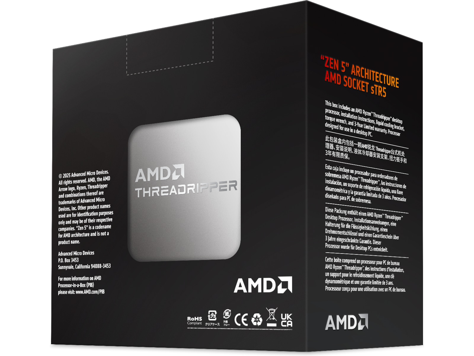 AMD Ryzen Threadripper 9960X Prosessorer