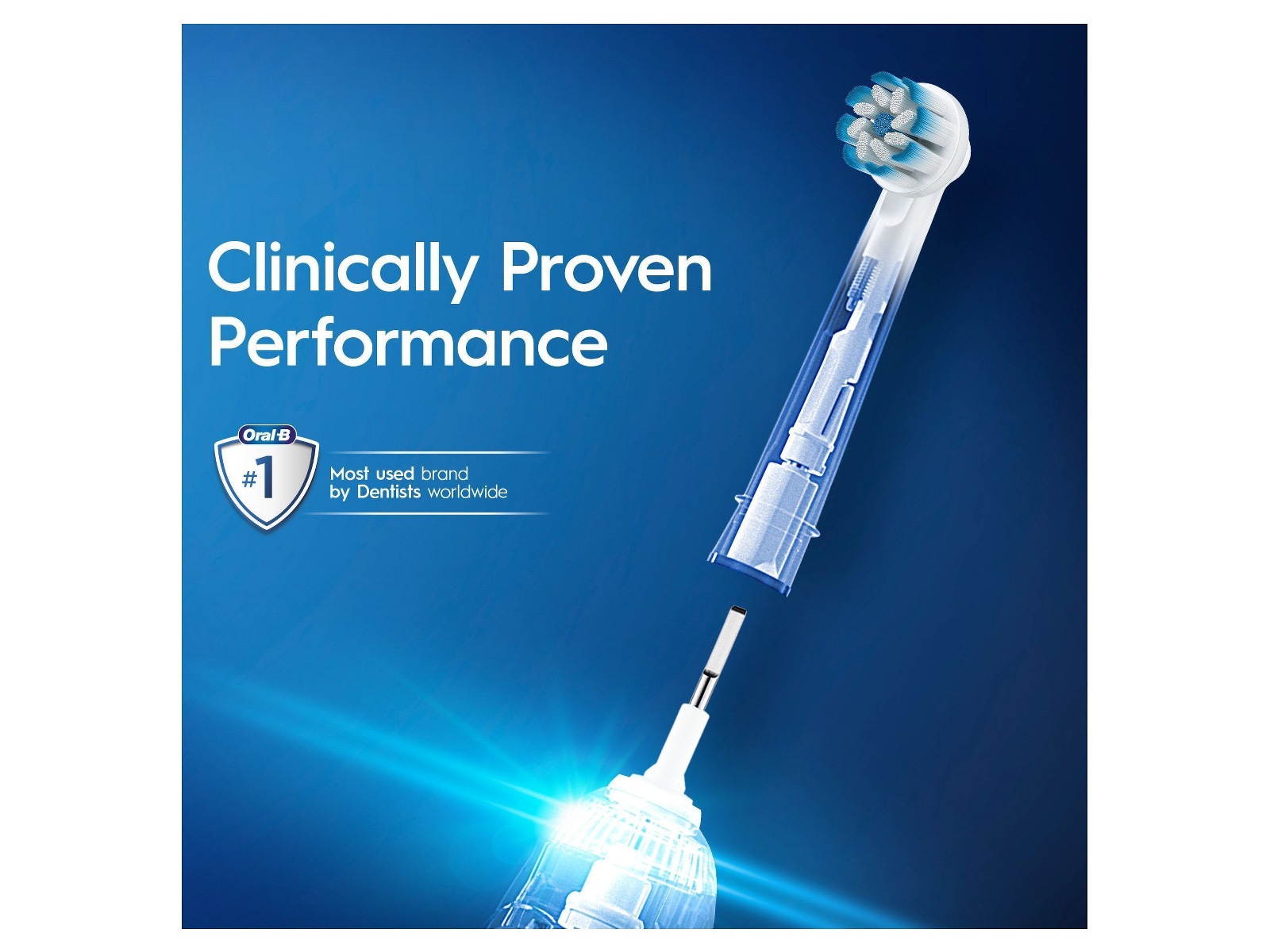 Oral-B Pro Sensitive Clean Børstehoder (10 stk) Tannbørstehoder