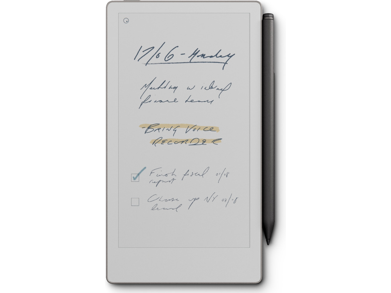 reMarkable Paper Pro Move 7.3" inkl. Marker Plus Digitale notatblokker & tilbehør