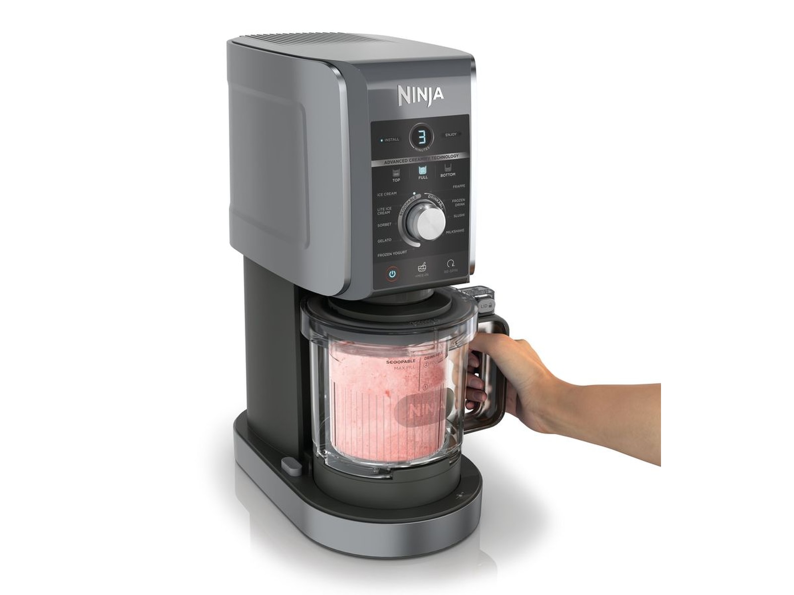 Ninja NC502EU CREAMi Deluxe Iskremmaskin Iskremmaskiner