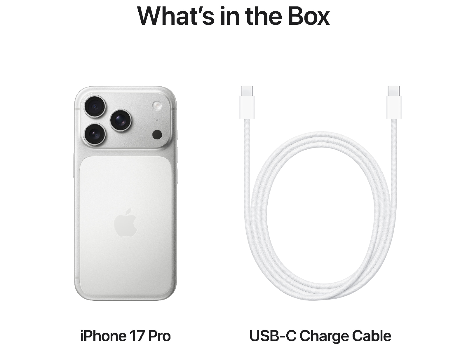 iPhone 17 Pro 256GB (sølv) Mobiltelefoner