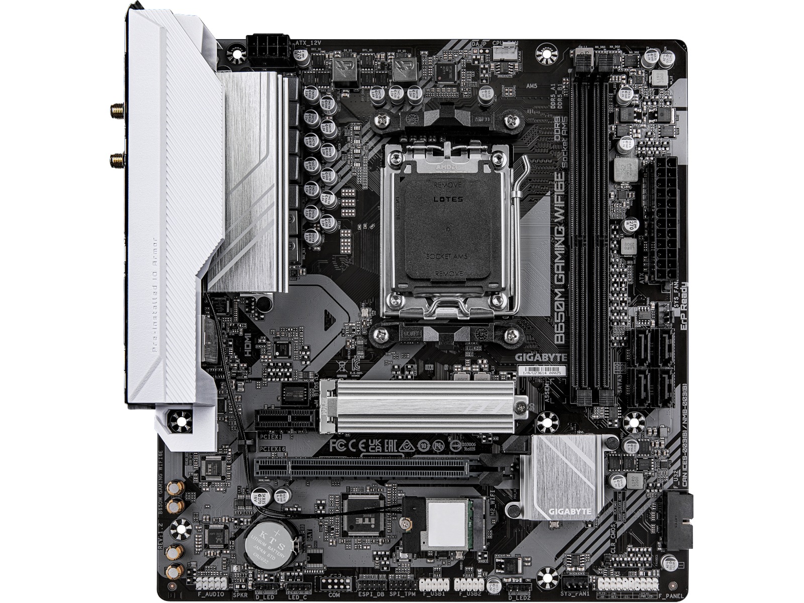 Gigabyte B650M GAMING WIFI6E Hovedkort AMD Socket
