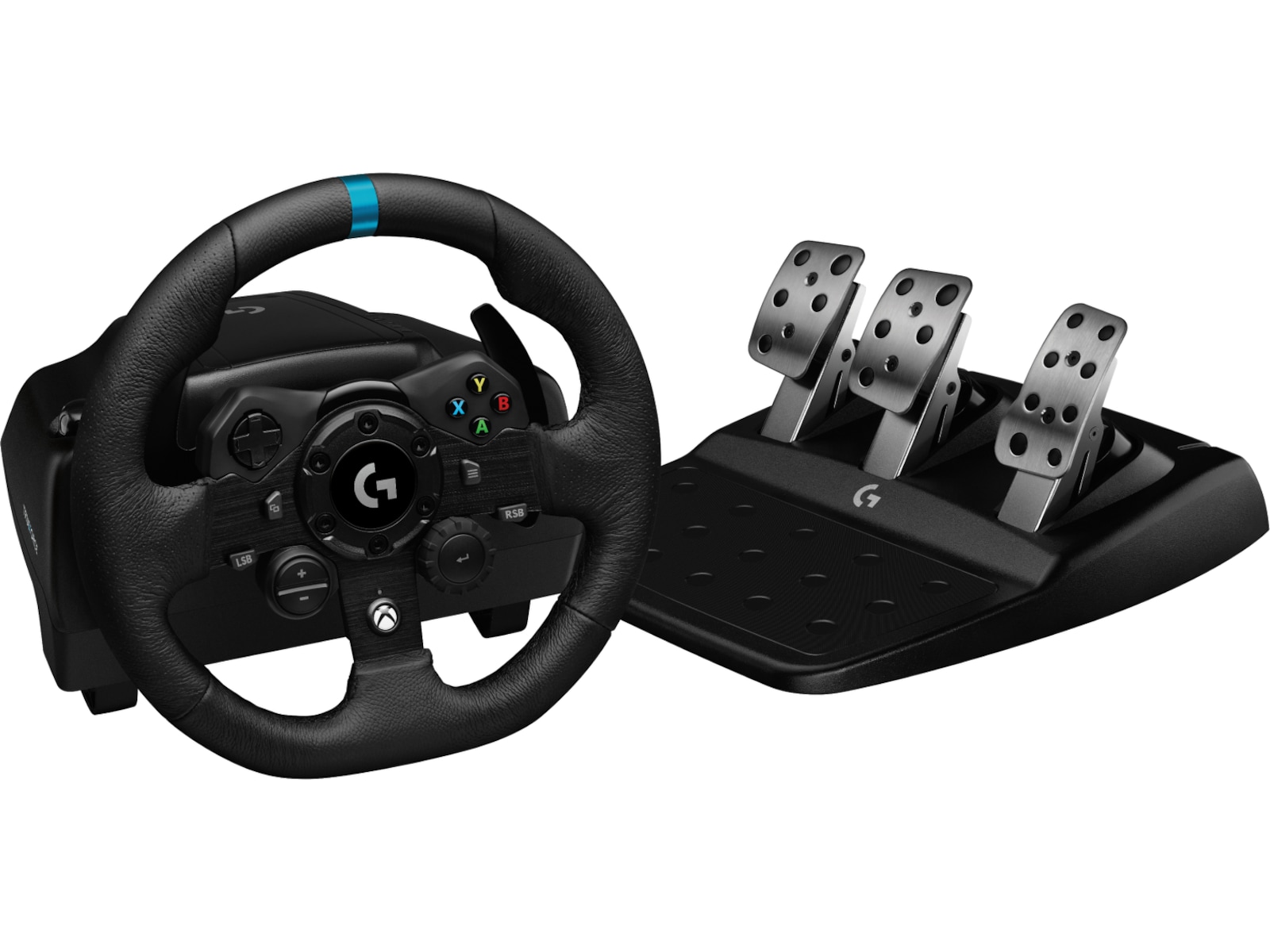 Logitech G923 Driving Force Racing XBX/XBS/XB1 Ratt og pedaler