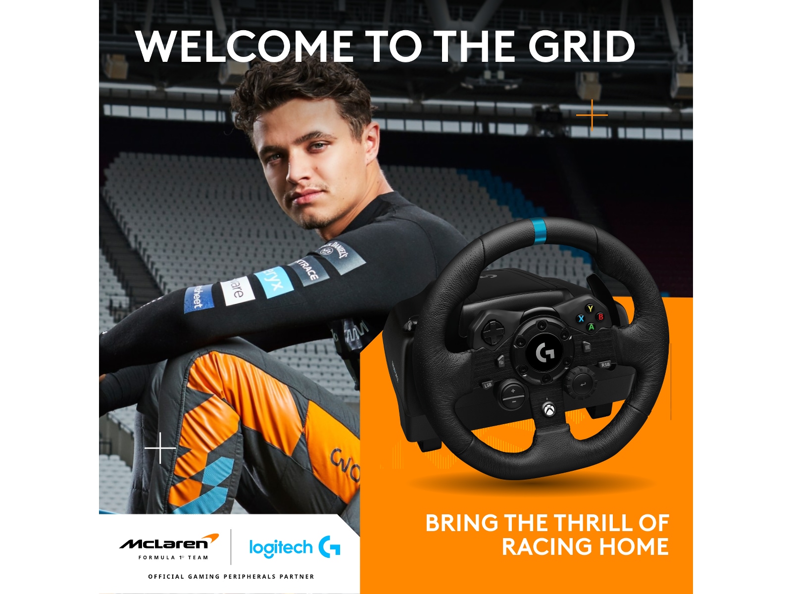 Logitech G923 og Driving Force Shifter Bundle Ratt og pedaler