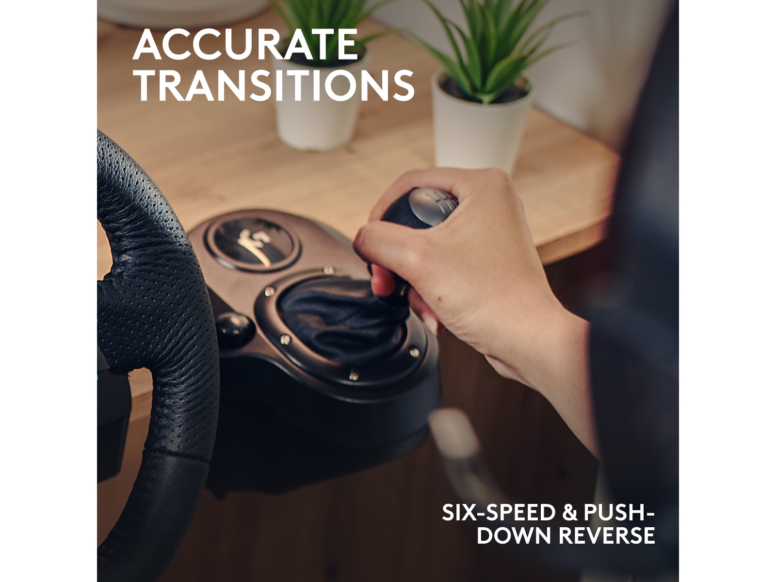 Logitech G923 og Driving Force Shifter Bundle Ratt og pedaler