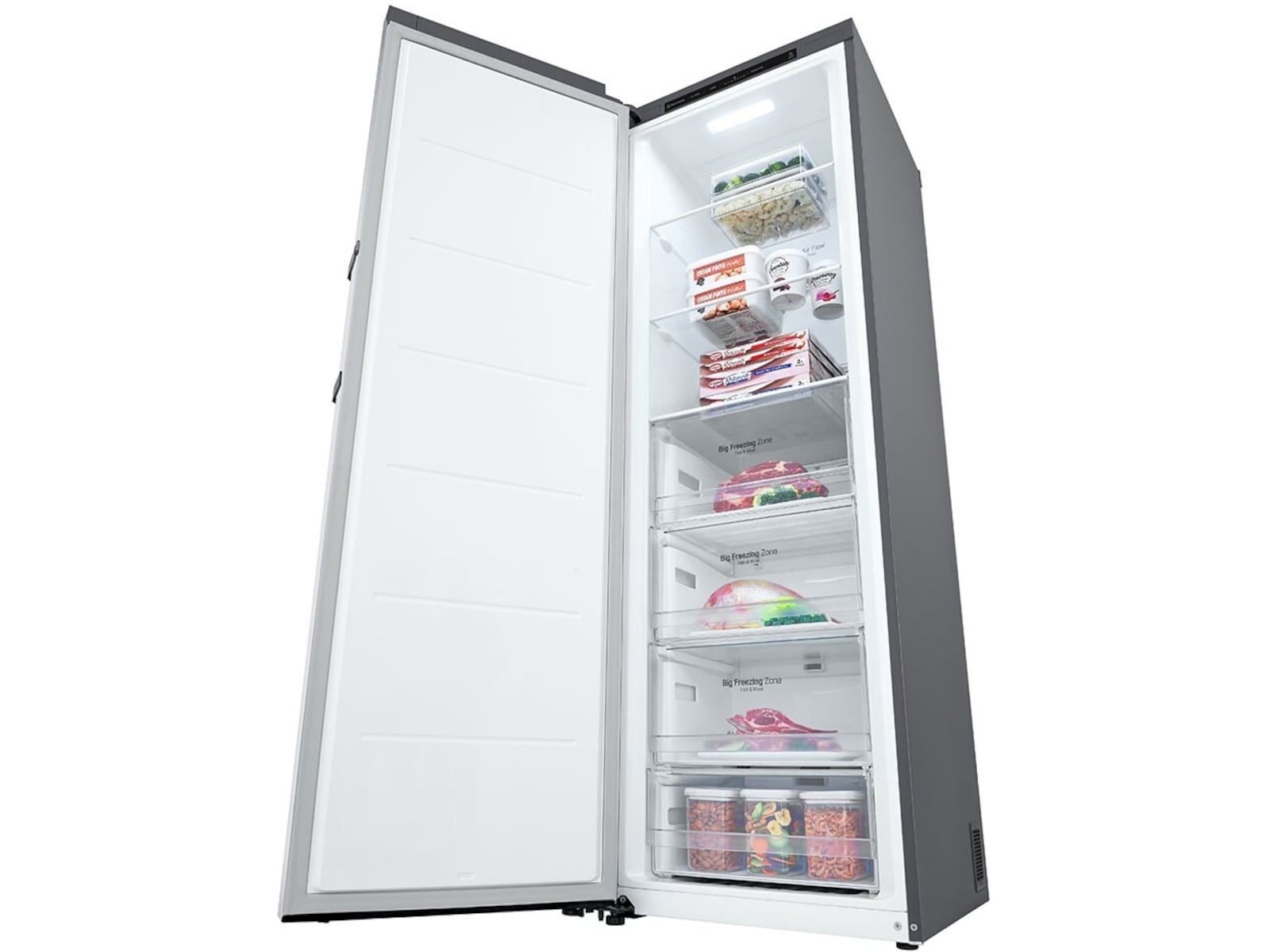 LG GFT41PZGSZ Fryseskap (stål) Fryseskap