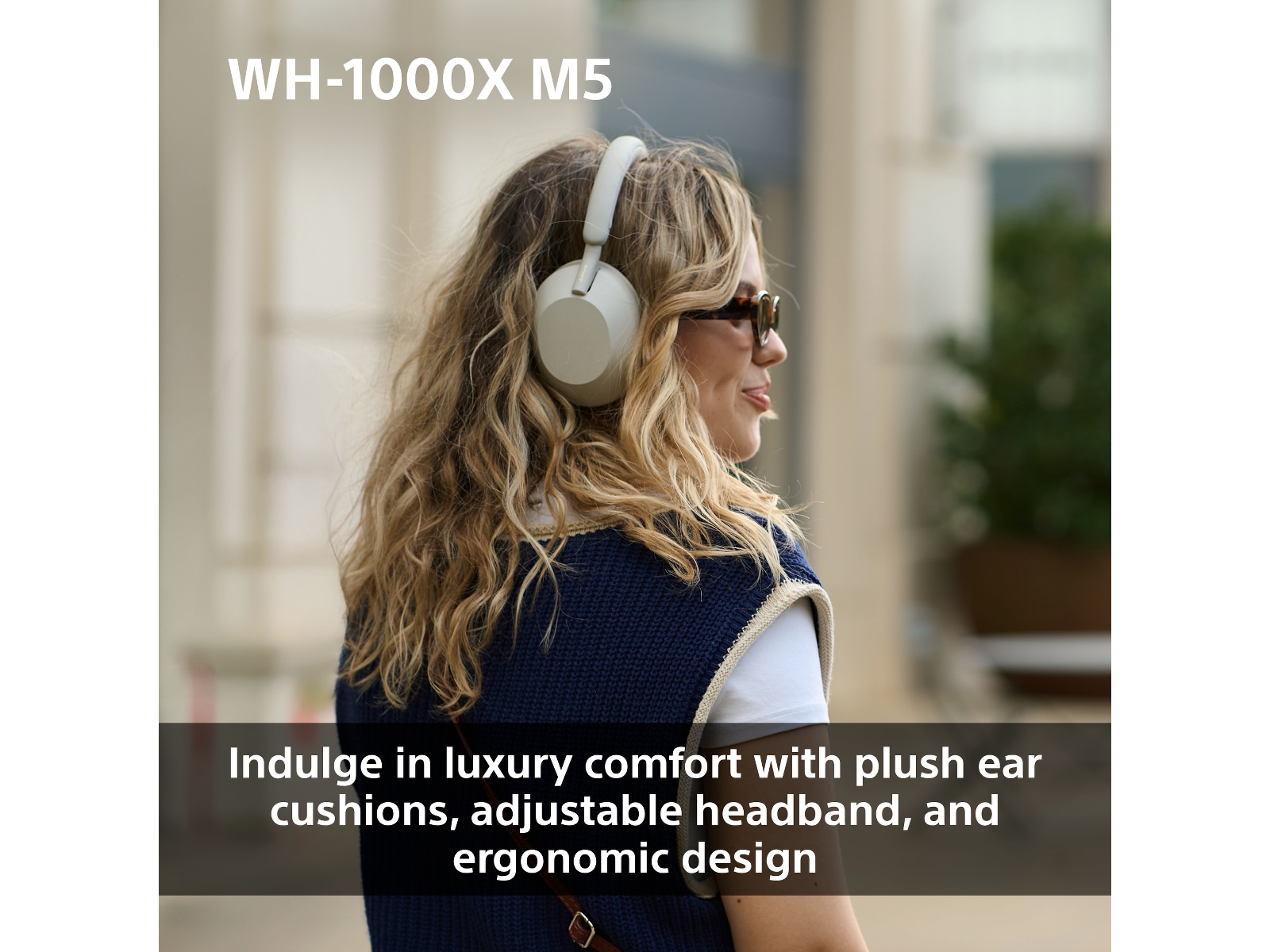 Sony WH-1000XM5 trådløse hodetelefoner, Over-Ear  (sort) Hodetelefoner