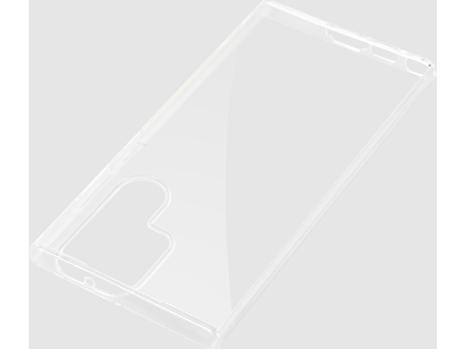 iiglo Galaxy S23 Ultra Silikondeksel (gjennomsiktig) Mobildeksel