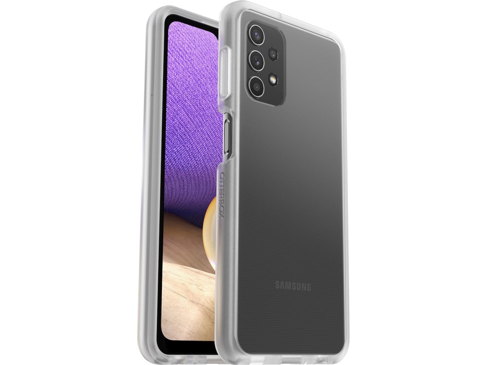 OtterBox React Samsung Galaxy A32 5G deksel (gjennomsiktig) Mobildeksel