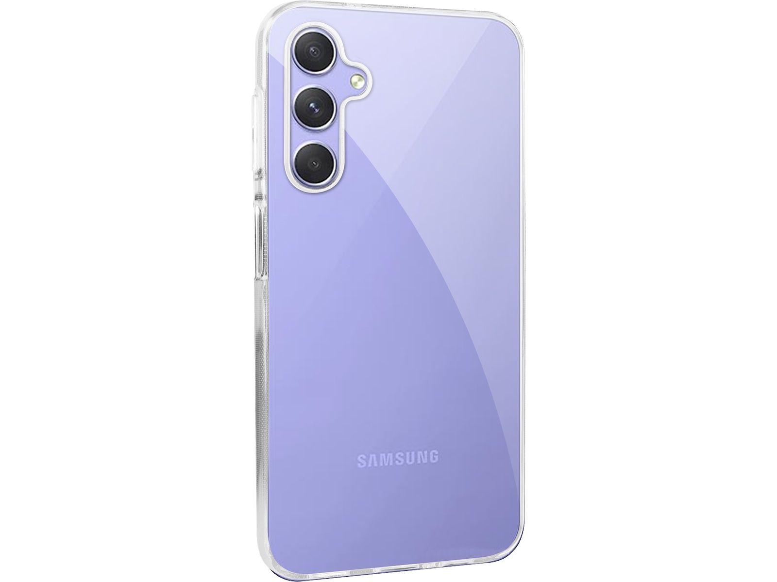 iiglo Galaxy A54 5G Silikondeksel (gjennomsiktig) Mobildeksel