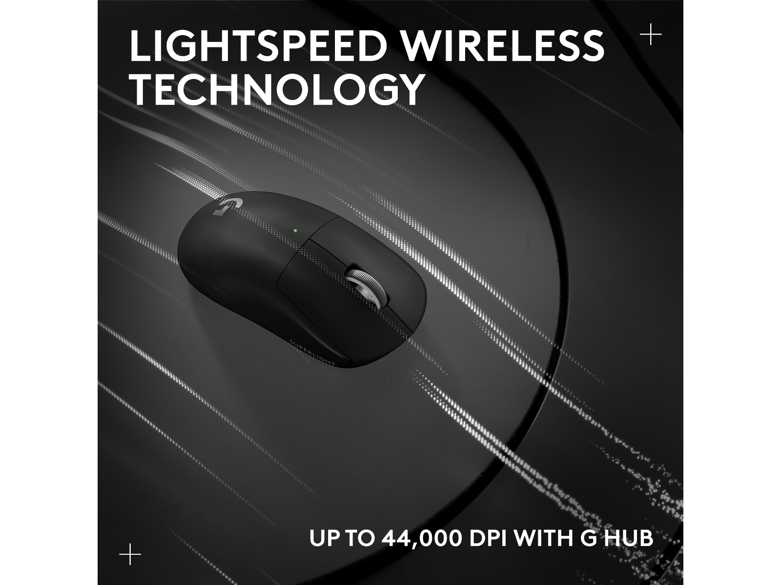 Logitech G Pro X Superlight 2 Lightspeed Trådløs Gamingmus (sort) Gamingmus