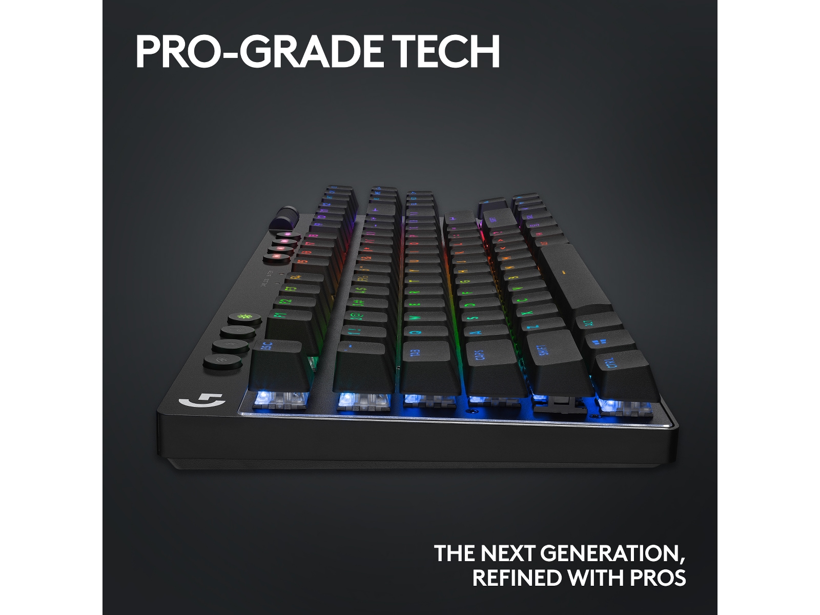Logitech G Pro X TKL Lightspeed Trådløst Gamingtastatur (sort) Gamingtastatur