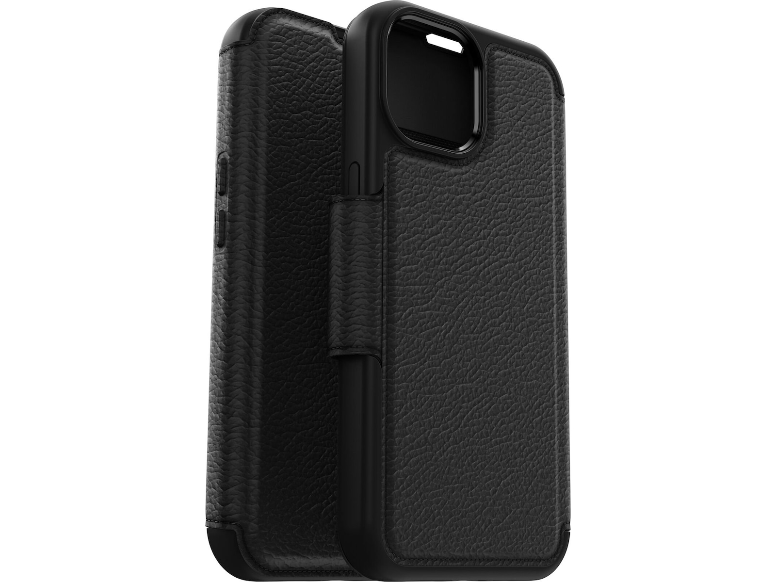 OtterBox iPhone 15 Strada Lommebokdeksel (sort) Mobildeksel