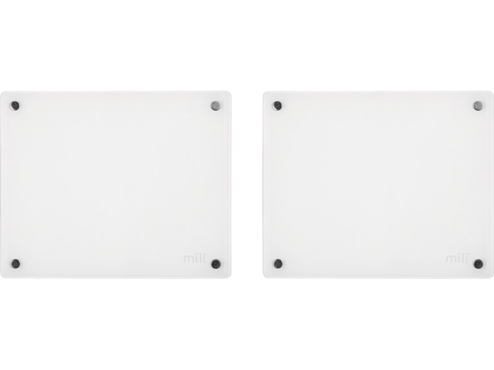 Mill Glass MB250 Panelovn 250W (hvit) 2-pack Panelovner