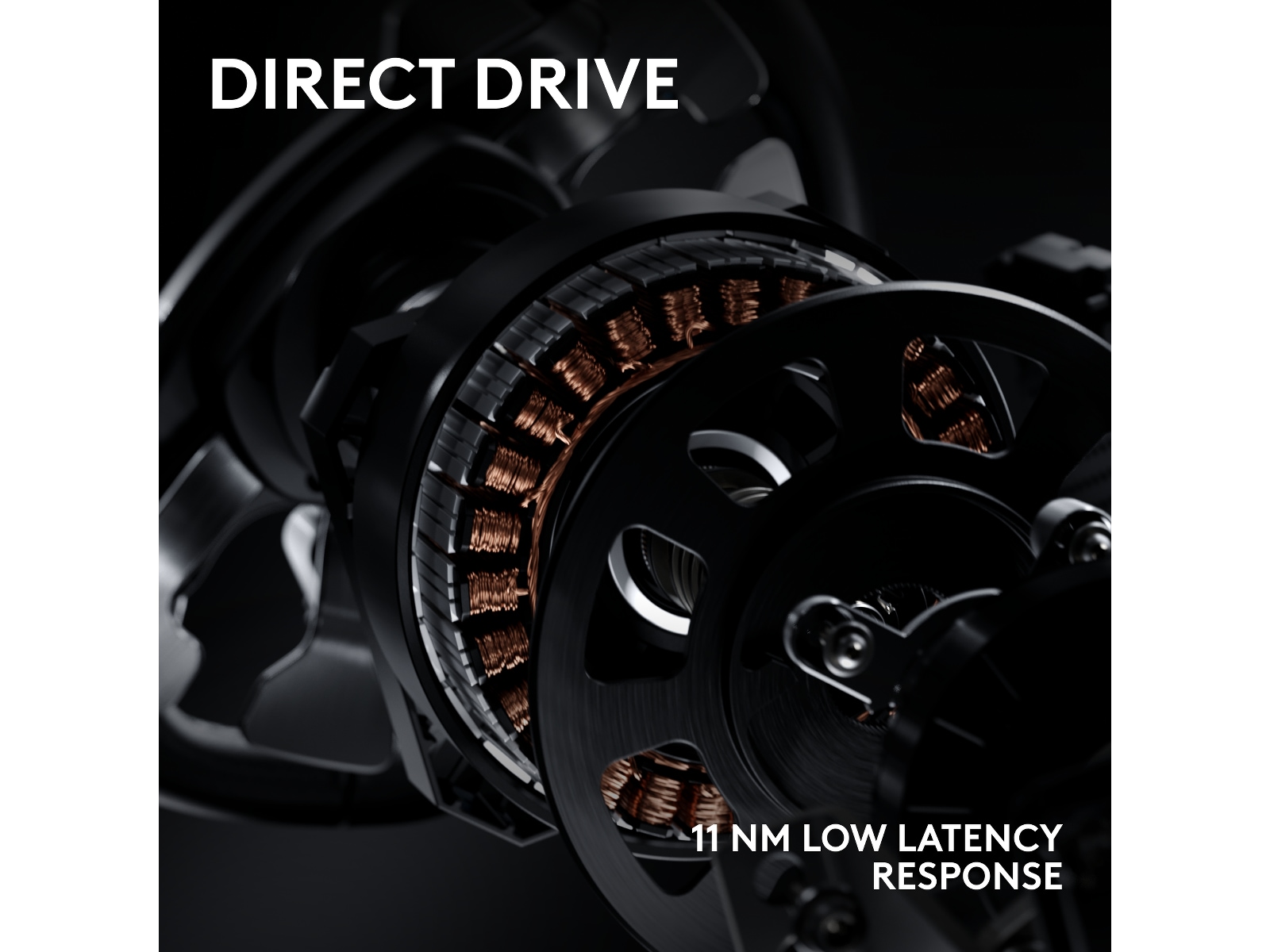 Logitech G PRO Racing Wheel Ratt og pedaler