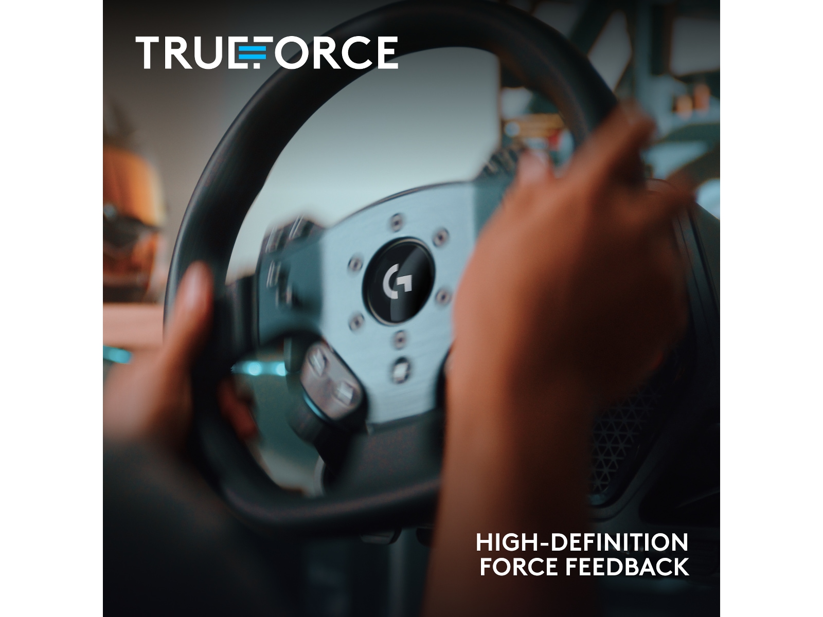 Logitech G PRO Racing Wheel Ratt og pedaler