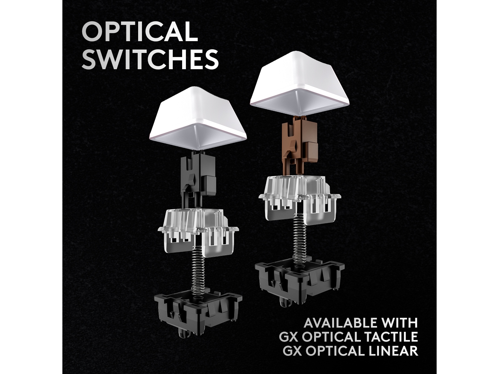 Logitech G Pro X 60 Lightspeed Tactile trådløst gamingtastatur (hvit) Gamingtastatur