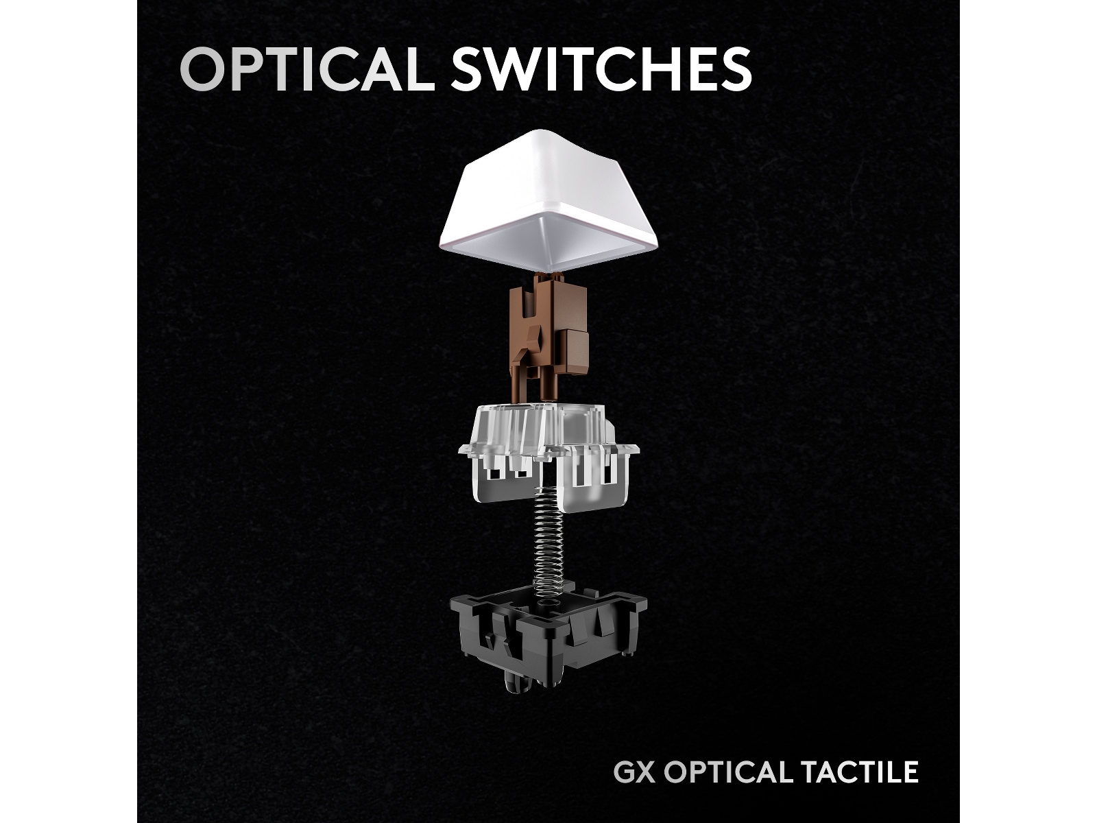 Logitech G Pro X 60 Lightspeed Tactile trådløst gamingtastatur (hvit) Gamingtastatur