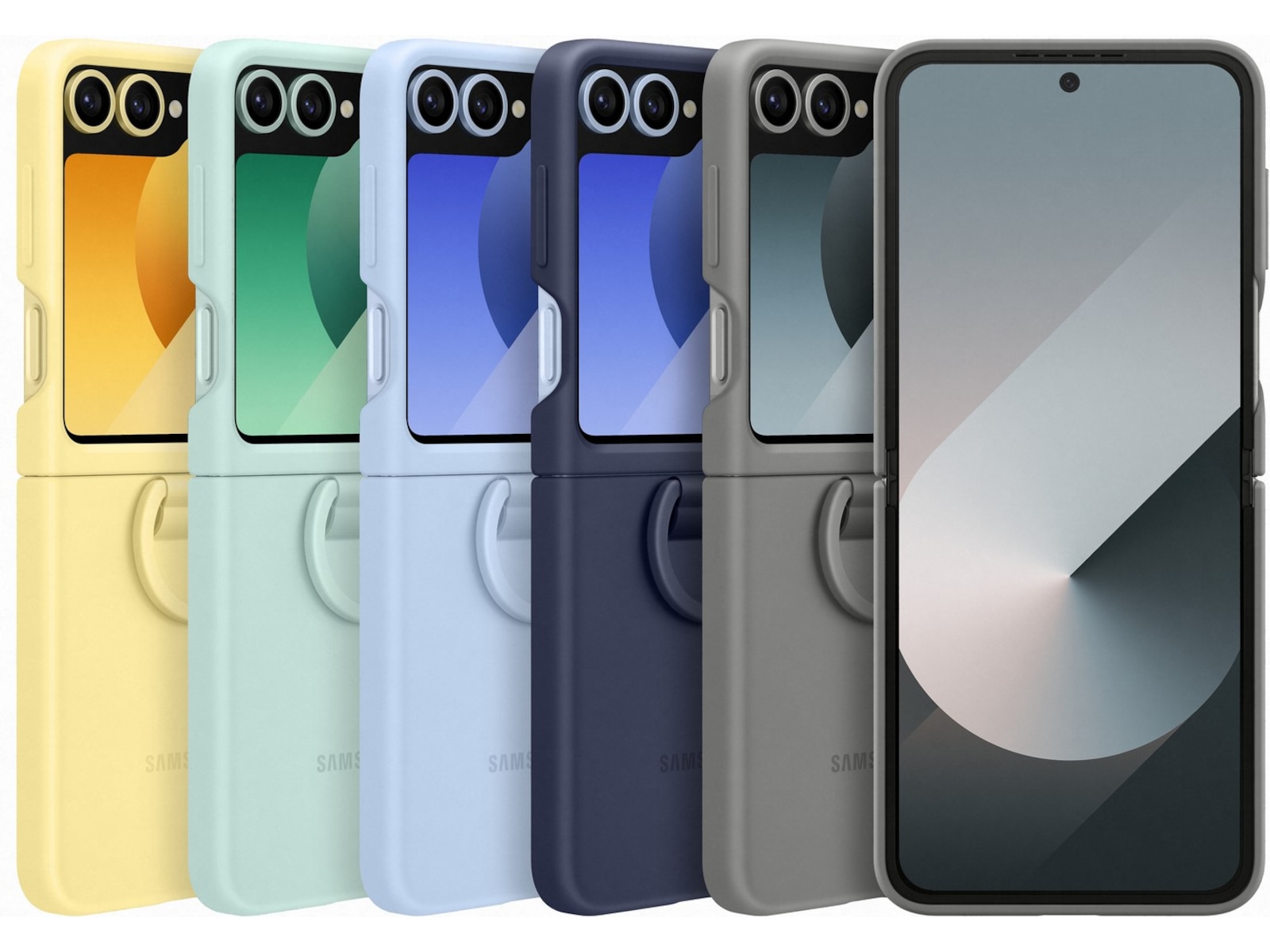 Samsung Galaxy Z Flip6 Silikondeksel (navy) Mobildeksel