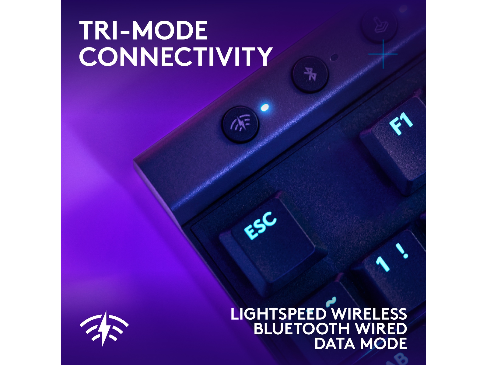 Logitech G G515 Lightspeed Gamingtastatur (sort) Gamingtastatur