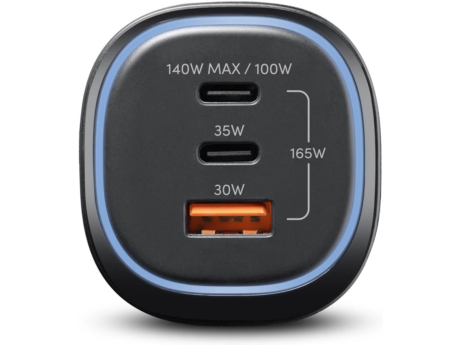 Andersson 165W Billader (sort) Mobilladere