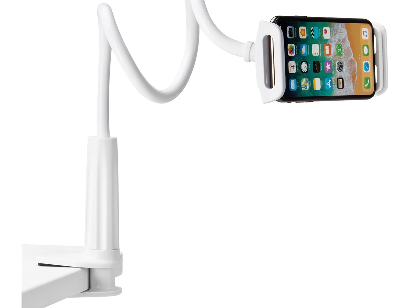 Andersson Stativ til mobil og nettbrett (hvit) Deksel til nettbrett