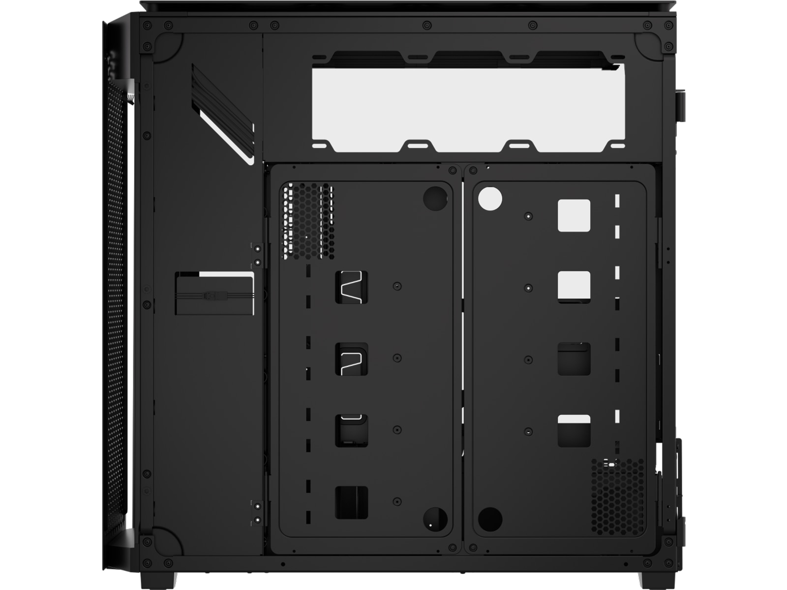 Corsair iCUE Link 9000D RGB Super Tower (sort) Big tower