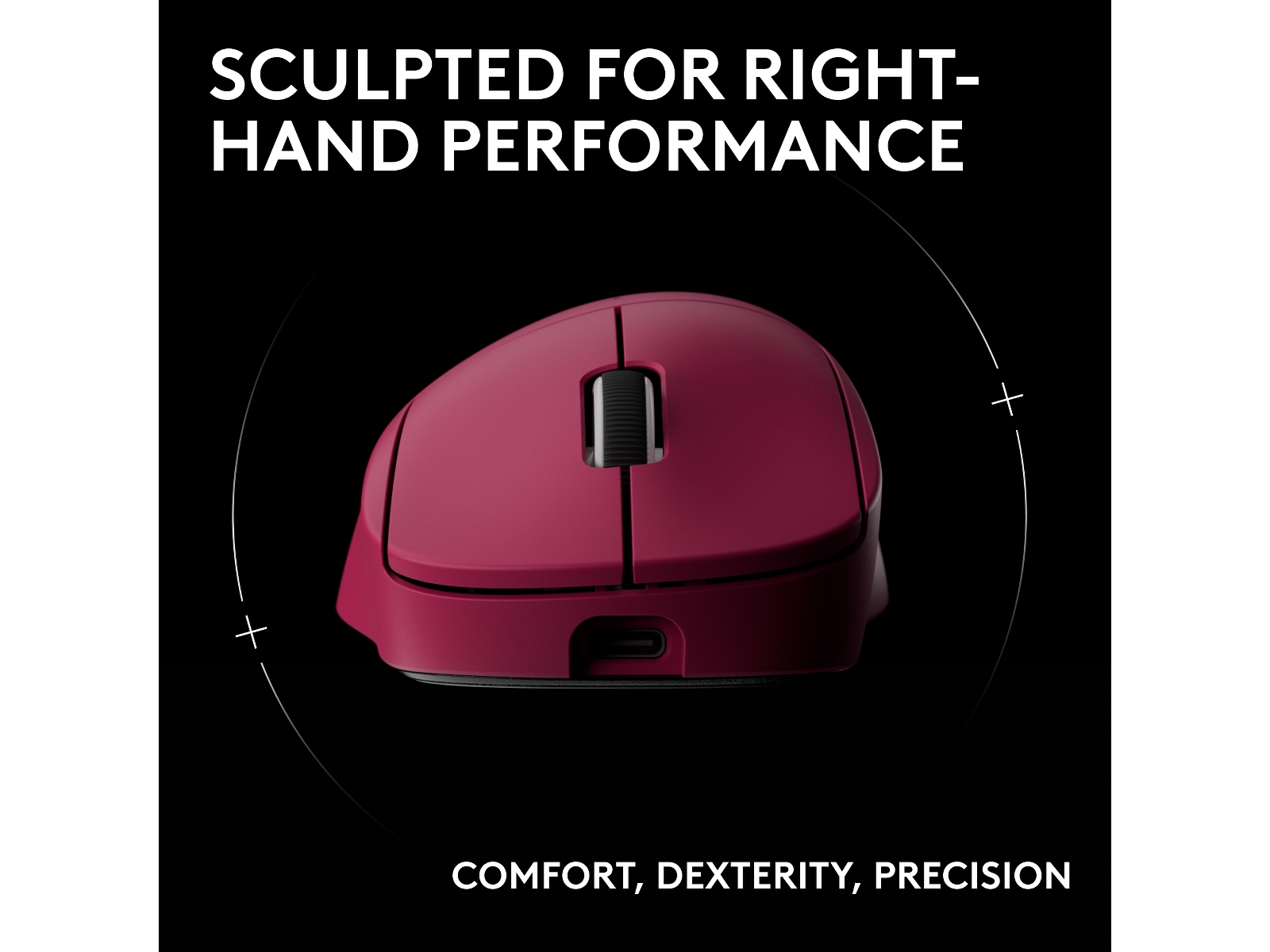 Logitech G Pro X Superlight 2 DEX trådløs gamingmus (rosa) Gamingmus