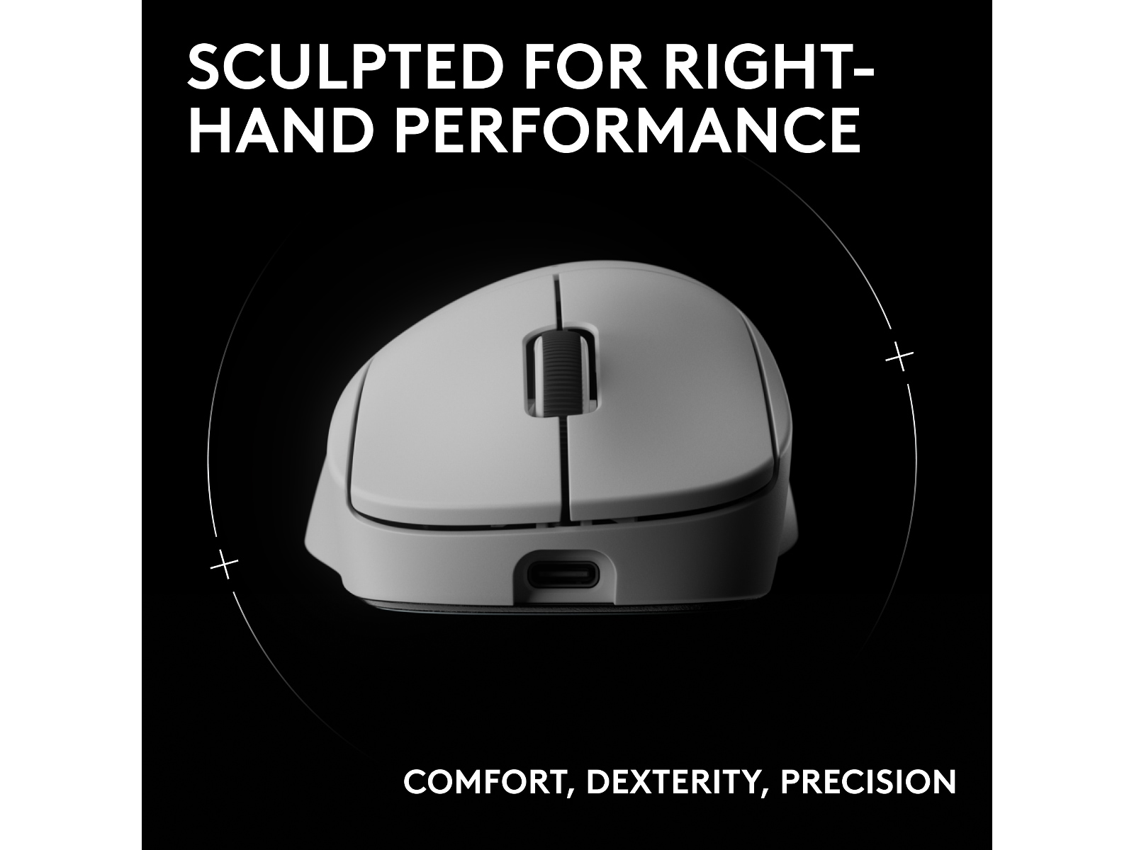 Logitech G Pro X Superlight 2 DEX trådløs gamingmus (hvit) Gamingmus