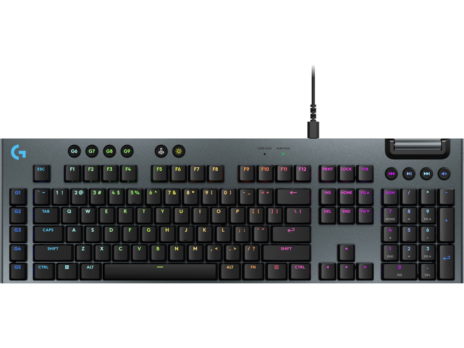 Logitech G915 X Gamingtastatur (sort) Gamingtastatur
