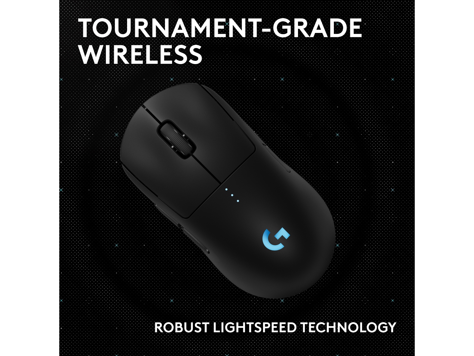 Logitech PRO 2 Lightspeed Trådløs Gamingmus (sort) Gamingmus