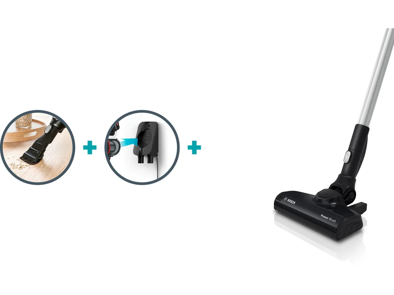 Bosch Unlimited Serie 6 Oppladbar støvsuger (blå) Trådløse støvsugere