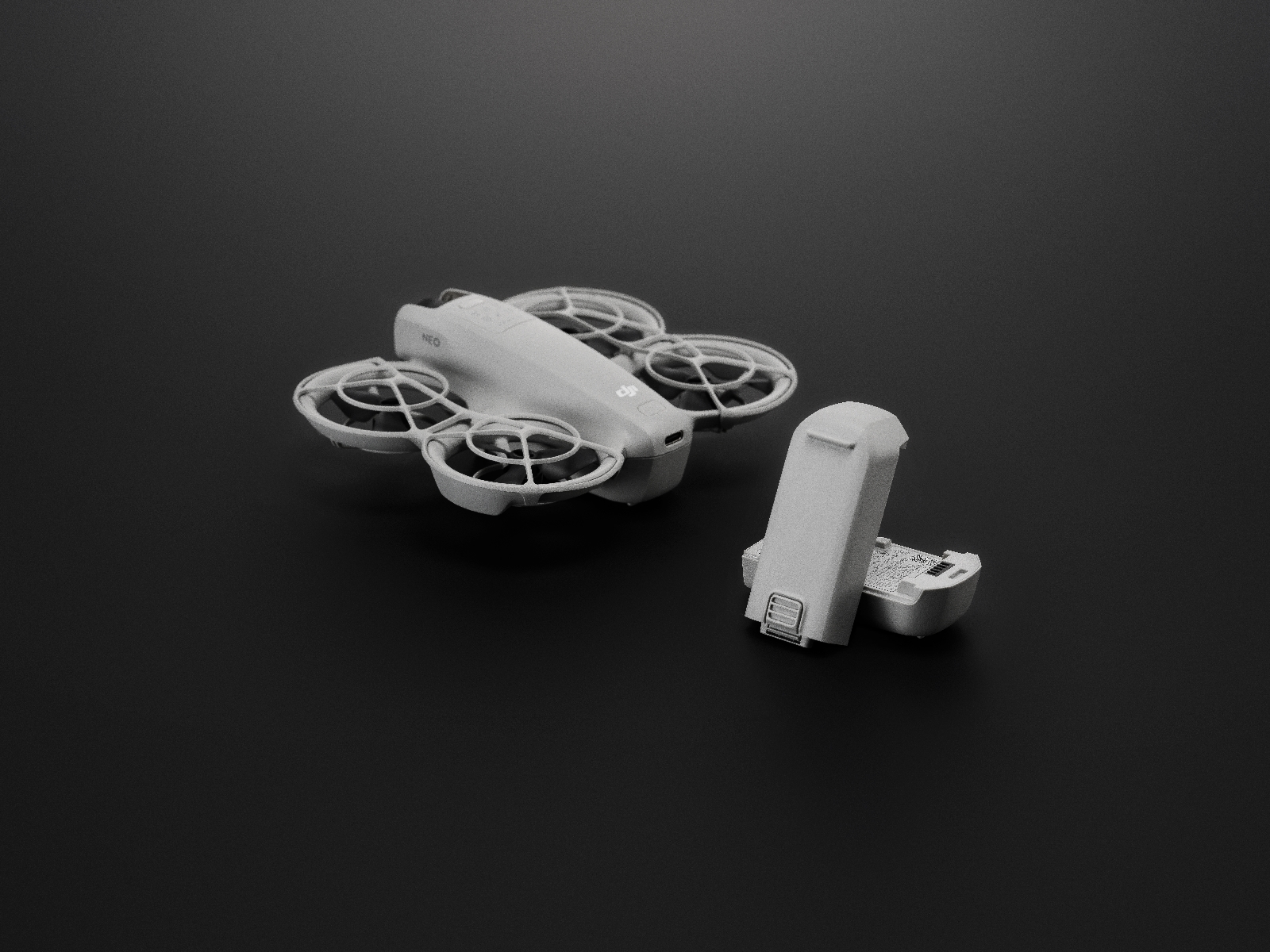 DJI Neo Intelligent Flight Battery Batteri & ladere til droner