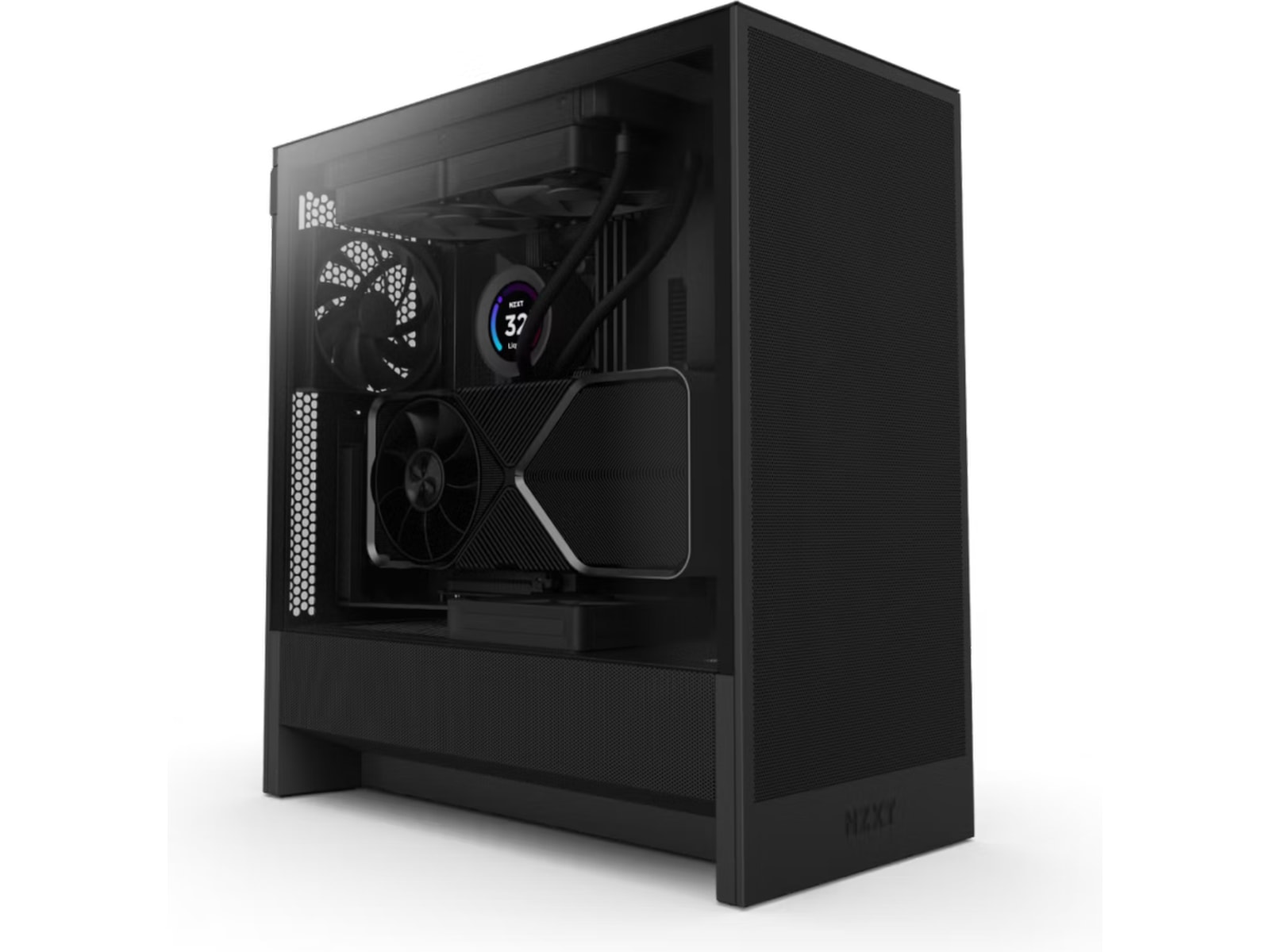 NZXT H5 Flow Mid Tower (sort) Midi tower