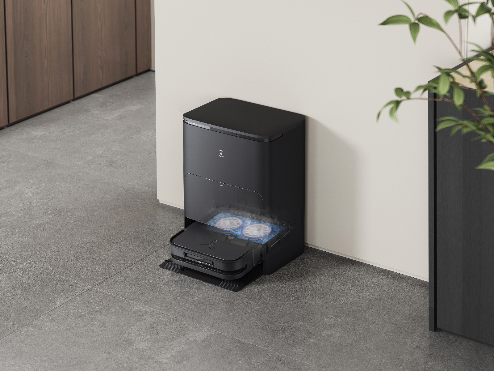 Ecovacs Deebot X5 OMNI robost&#xF8;vsuger (sort) Robotst&#xF8;vsugere