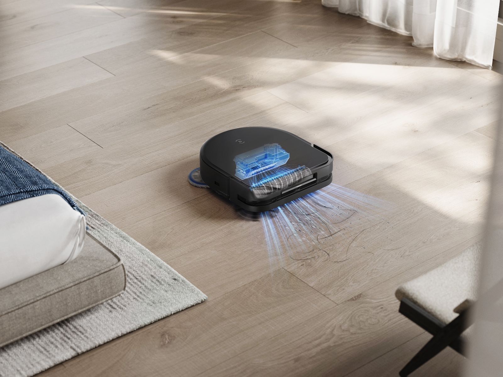 Ecovacs Deebot X5 OMNI robost&#xF8;vsuger (sort) Robotst&#xF8;vsugere