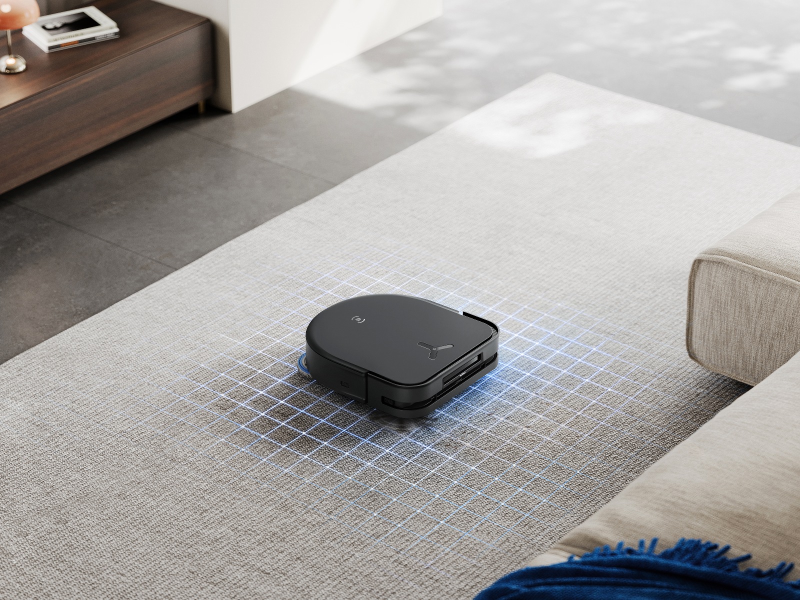 Ecovacs Deebot X5 OMNI robost&#xF8;vsuger (sort) Robotst&#xF8;vsugere