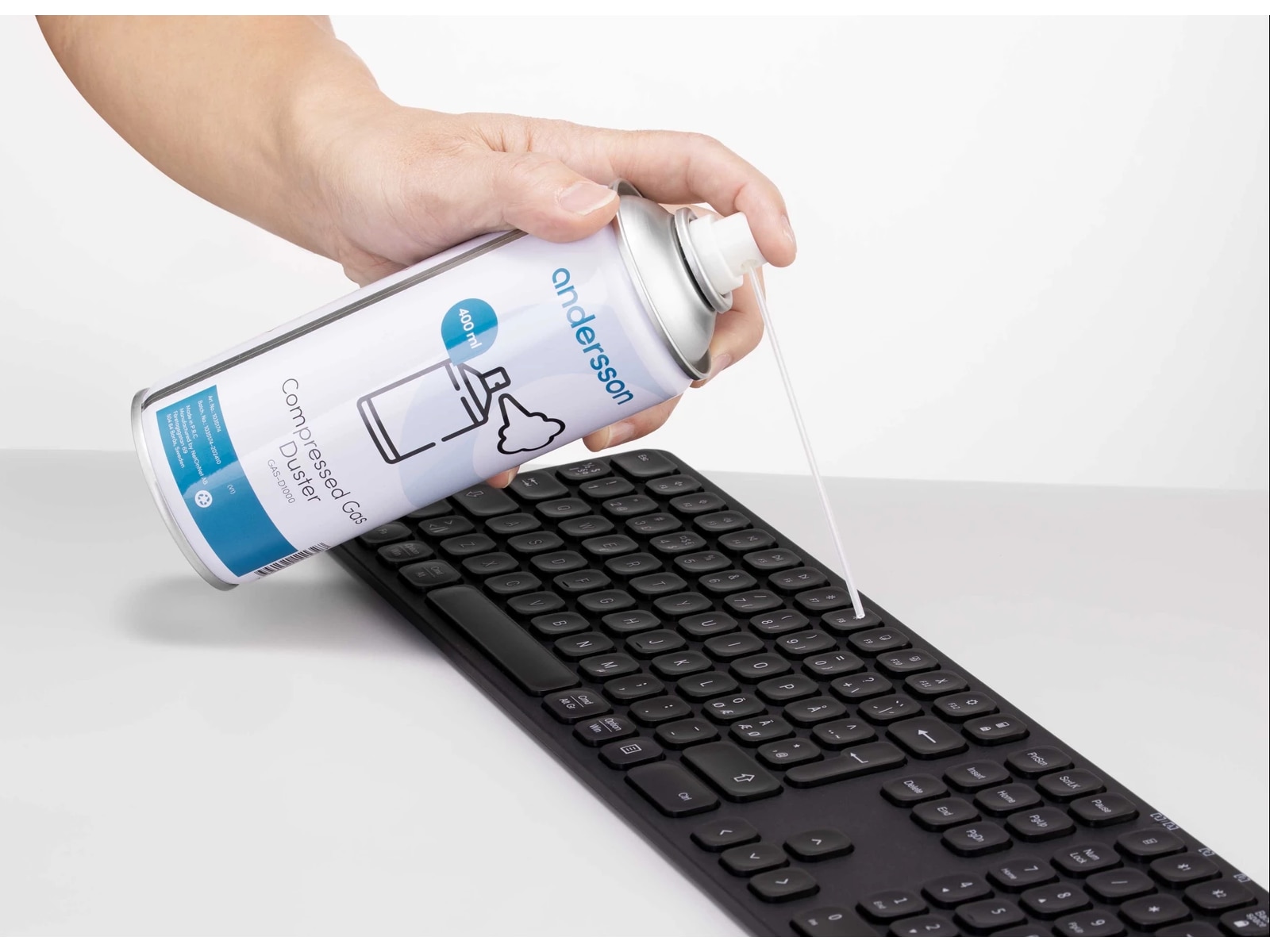 Andersson GAS-D1000 komprimert luft på boks Luft/vask/rens