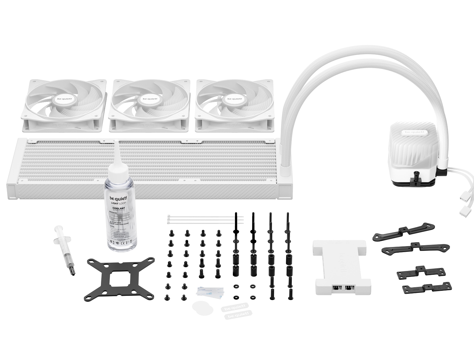 be quiet! Light Loop 360 Kjøler (hvit) CPU - Vannkjøling