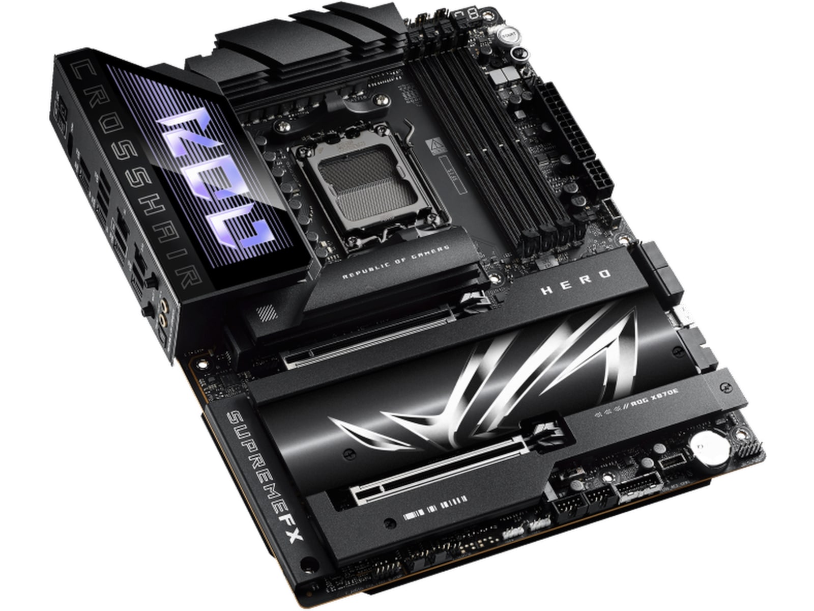 ASUS ROG Crosshair X870E Hero Hovedkort AMD Socket