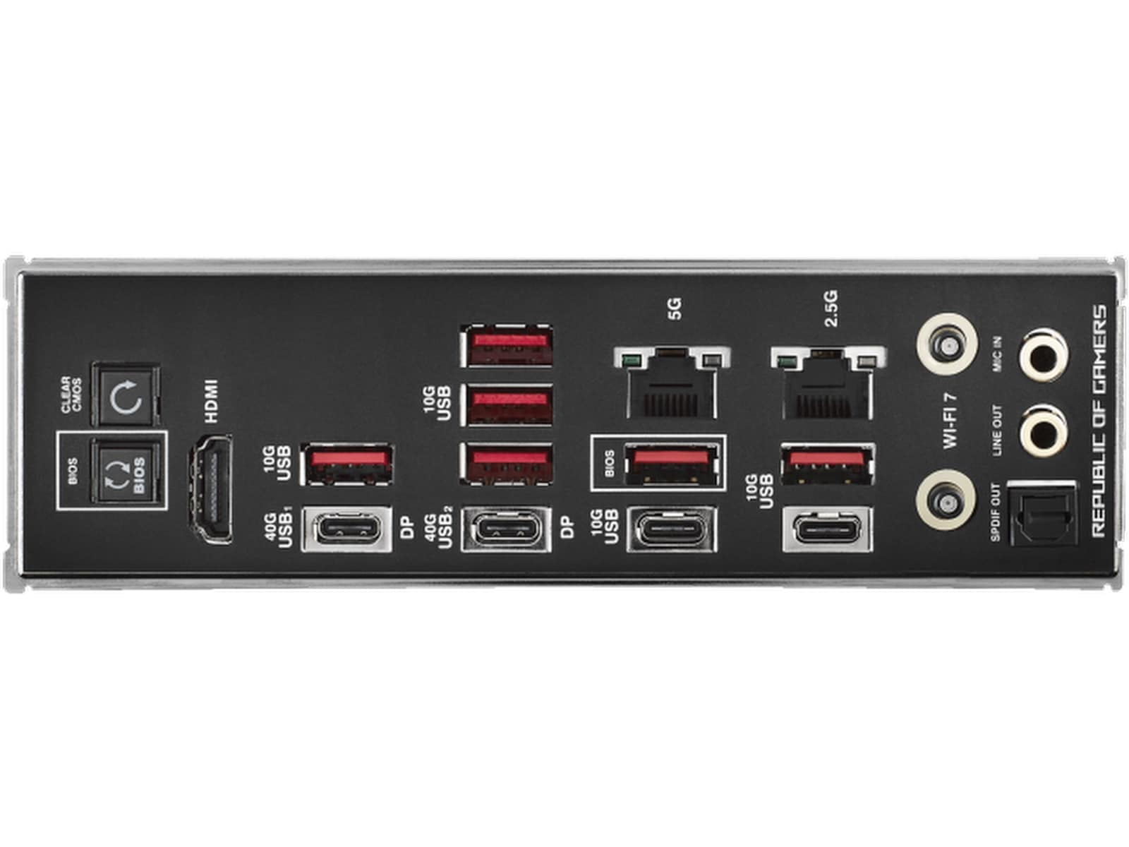 ASUS ROG Crosshair X870E Hero Hovedkort AMD Socket