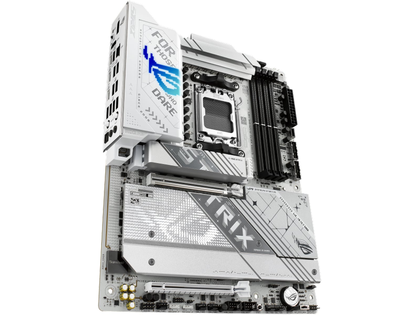 ASUS ROG Strix X870-A GAMING WIFI Hovedkort (hvit) AMD Socket