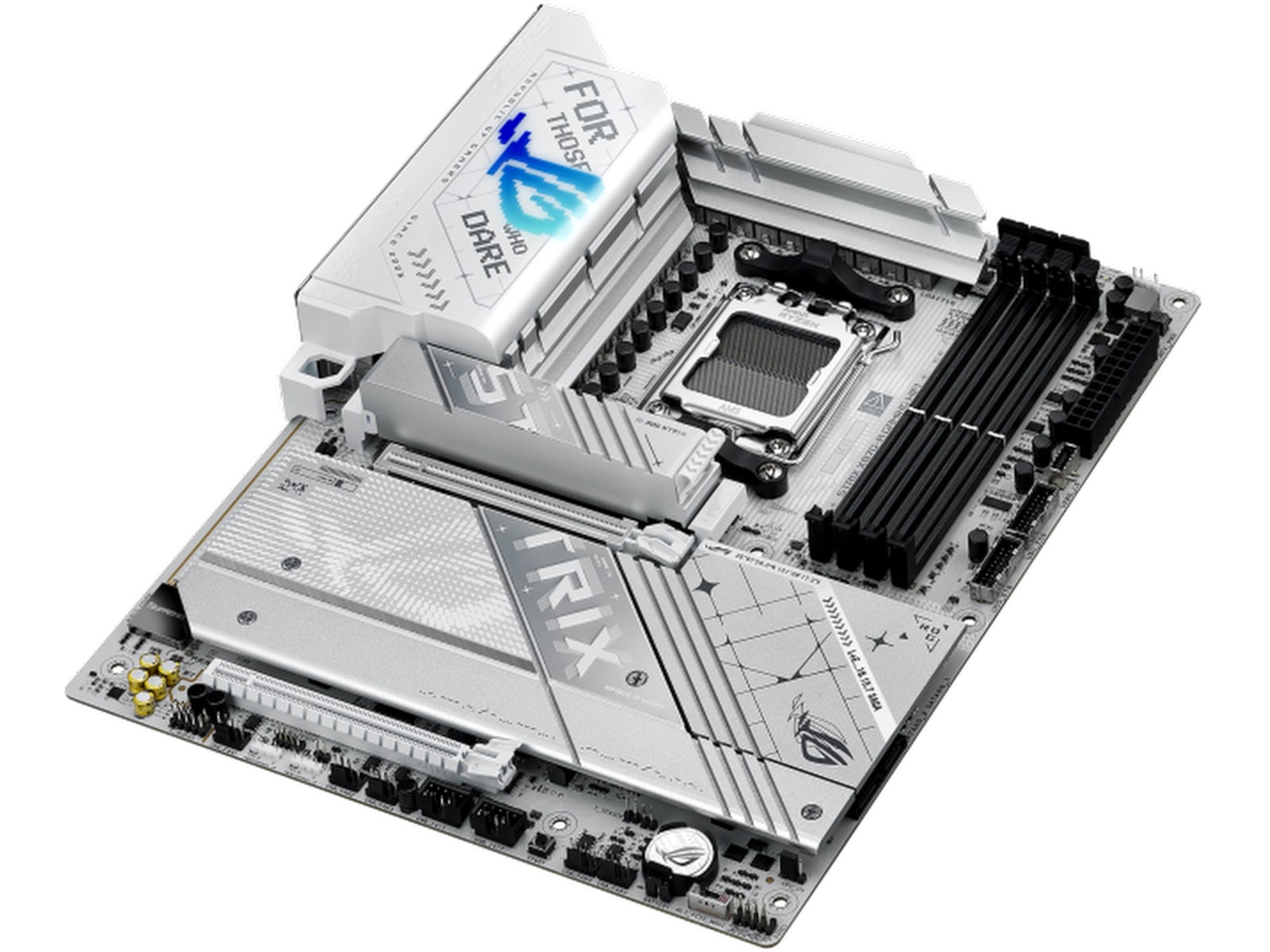 ASUS ROG Strix X870-A GAMING WIFI Hovedkort (hvit) AMD Socket