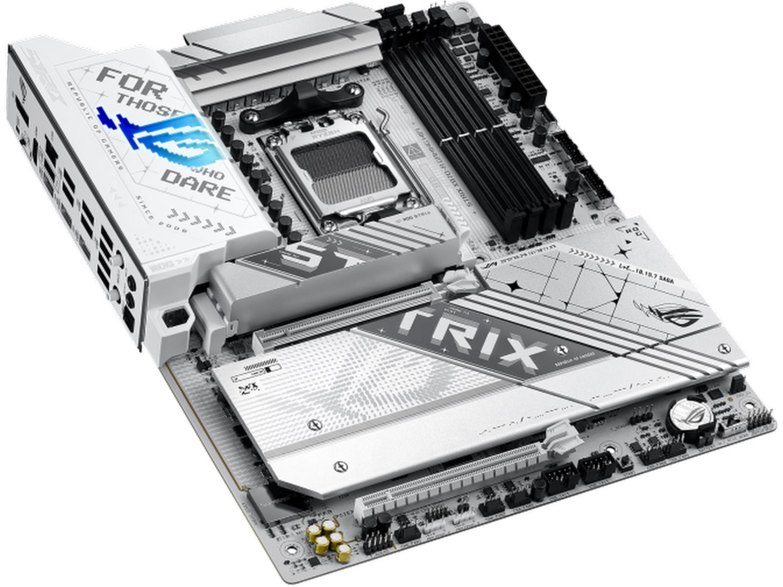 ASUS ROG Strix X870-A GAMING WIFI Hovedkort (hvit) AMD Socket