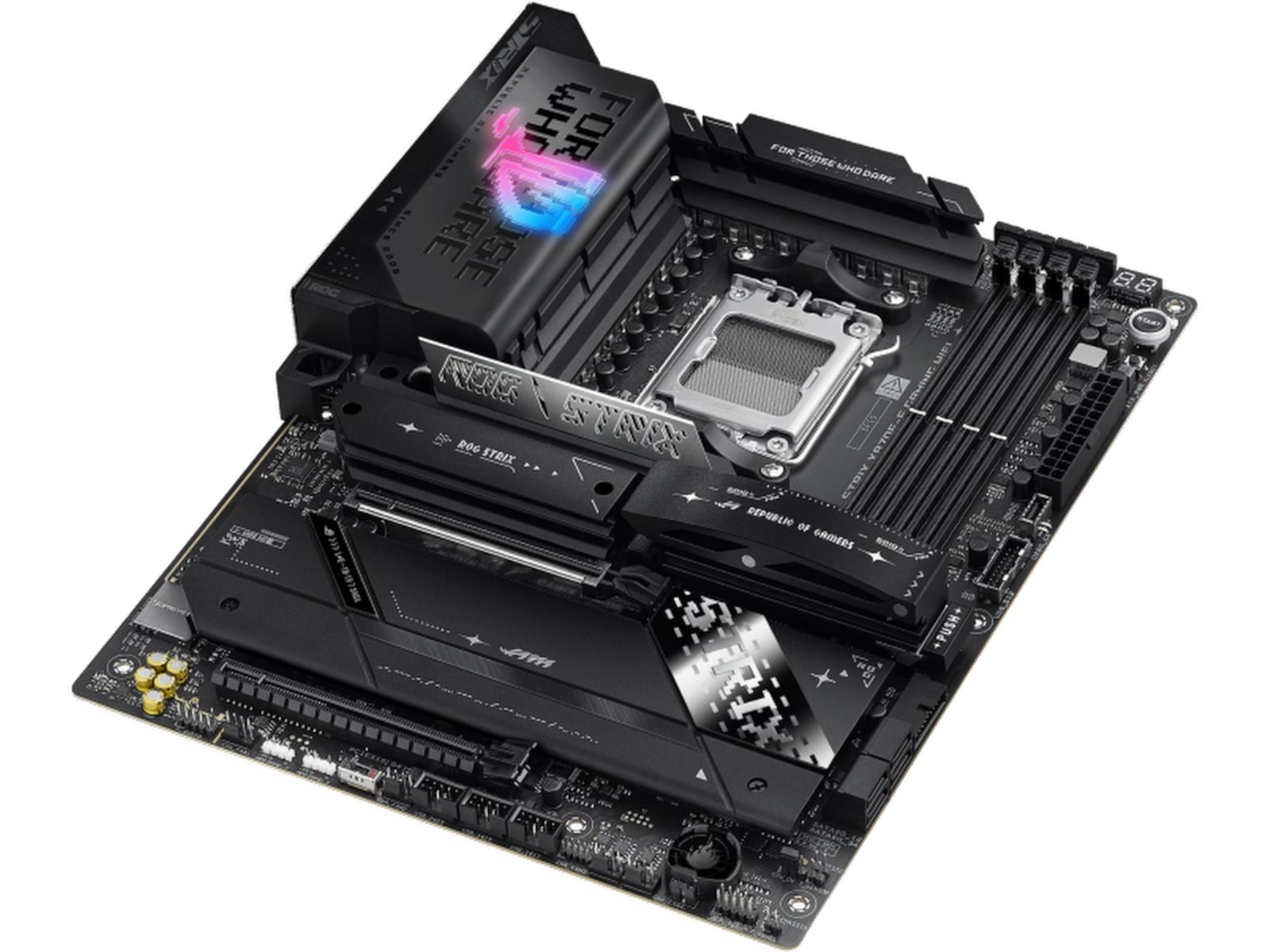 ASUS ROG Strix X870E-E GAMING WIFI Hovedkort AMD Socket