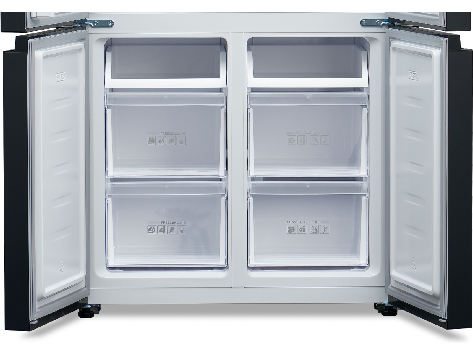 Avant MDR91DI1 Side-by-side kjøle- og fryseskap (sort) Side-by-side kjøleskap