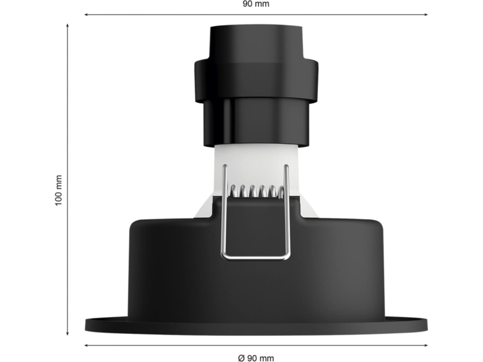 Philips Hue Innfelt Centura-spotlight R trepakning (hvit) Taklampe