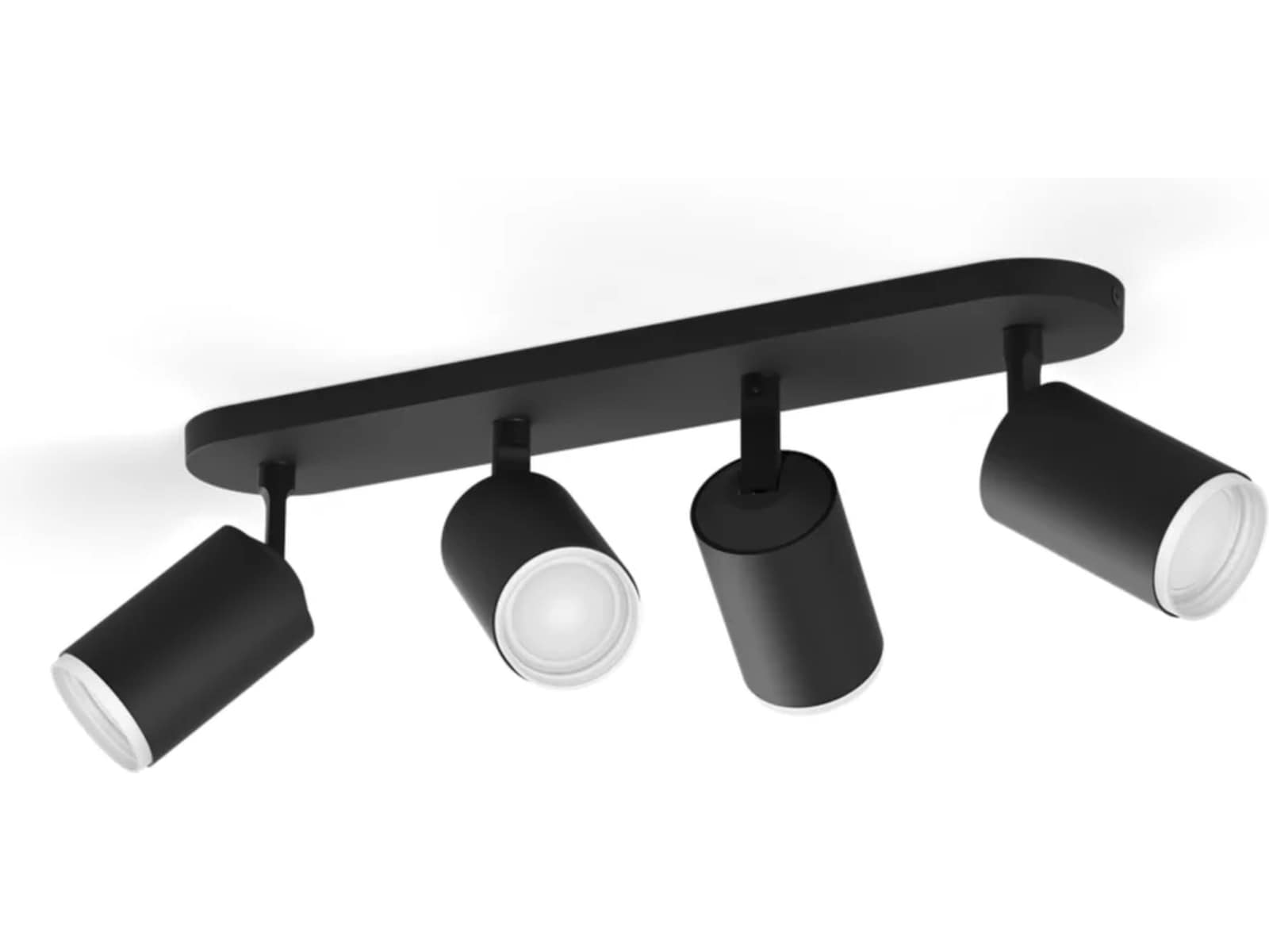 Philips Hue Firedobbelt Fugato-spotlight (sort) Taklampe