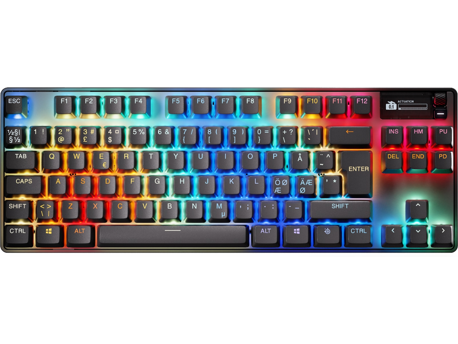 SteelSeries Apex Pro TKL Gen 3 Trådløst Gaming Tastatur Gamingtastatur