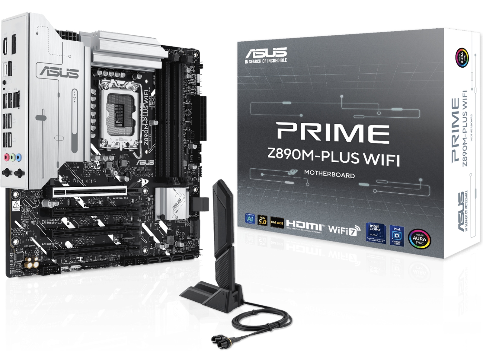 Asus Prime Z890M-PLUS WIFI Hovedkort Intel Socket